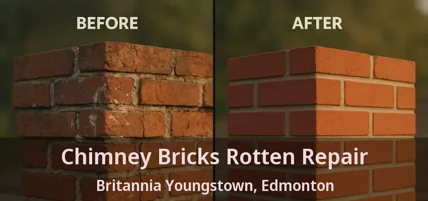Chimney Bricks Rotten Repair Britannia Youngstown, Edmonton - AB