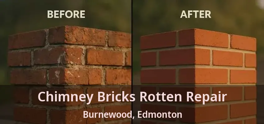 Chimney Bricks Rotten Repair Burnewood, Edmonton - AB