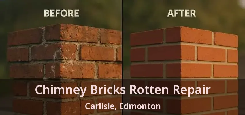 Chimney Bricks Rotten Repair Carlisle, Edmonton - AB