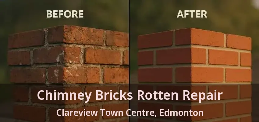 Chimney Bricks Rotten Repair Clareview Town Centre, Edmonton - AB