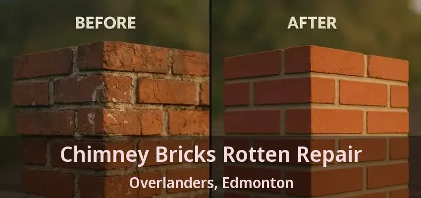 Chimney Bricks Rotten Repair Overlanders, Edmonton - AB