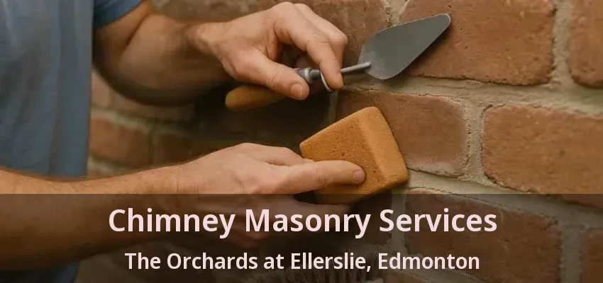 Chimney Masonry Services The Orchards at Ellerslie, Edmonton - AB