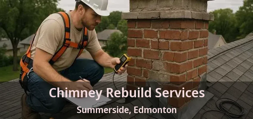 Chimney Rebuild Services Summerside, Edmonton - AB