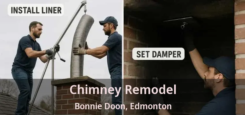 Chimney Remodel Bonnie Doon, Edmonton - AB