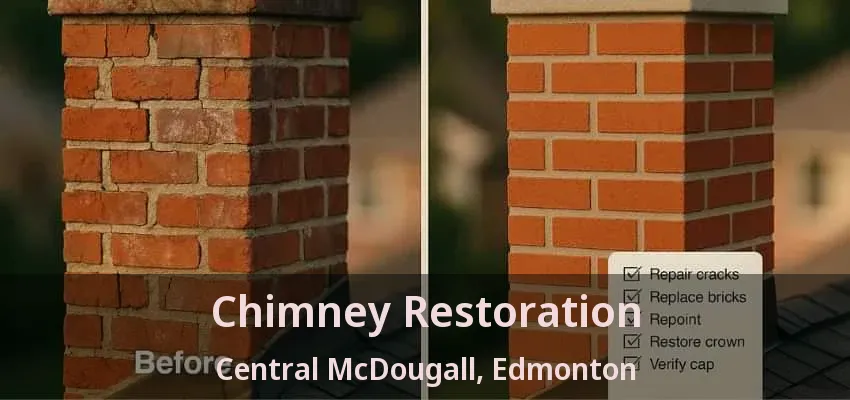 Chimney Restoration Central McDougall, Edmonton - AB