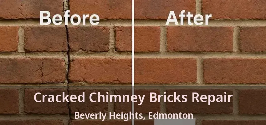 Cracked Chimney Bricks Repair Beverly Heights, Edmonton - AB