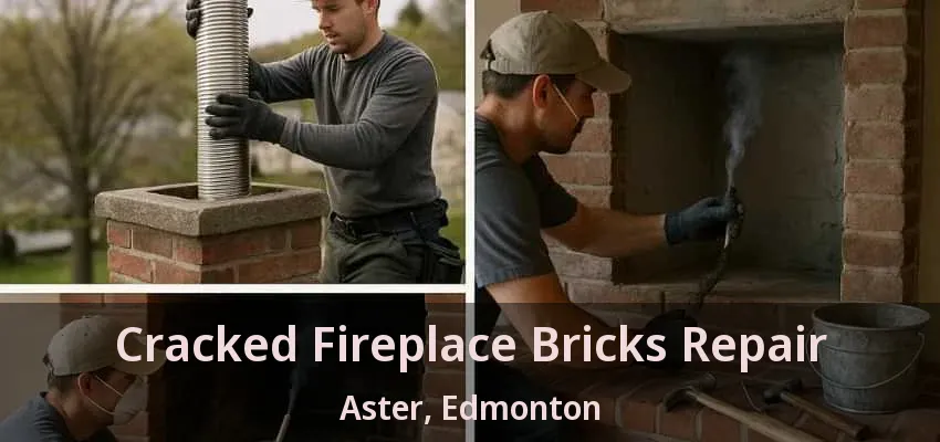 Cracked Fireplace Bricks Repair Aster, Edmonton - AB Cracked Fireplace Bricks Repair Aster, Edmonton - AB
