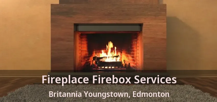 Fireplace Firebox Services Britannia Youngstown, Edmonton - AB