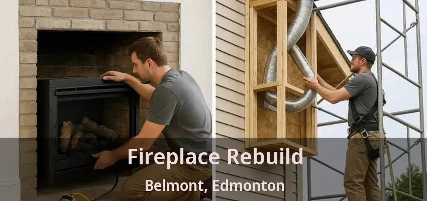 Fireplace Rebuild Belmont, Edmonton - AB