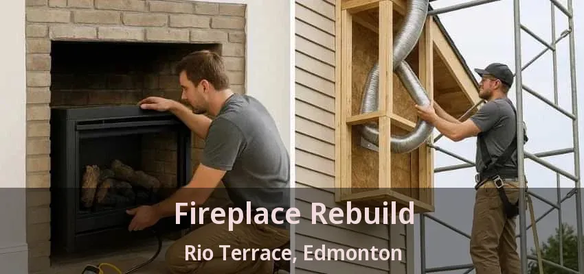 Fireplace Rebuild Rio Terrace, Edmonton - AB