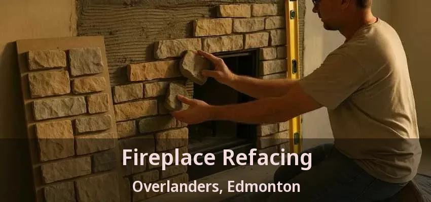 Fireplace Refacing Overlanders, Edmonton - AB