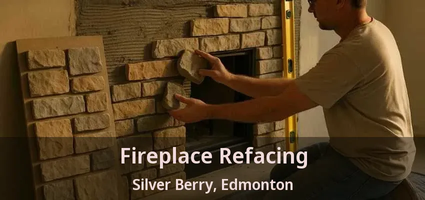 Fireplace Refacing Silver Berry, Edmonton - AB