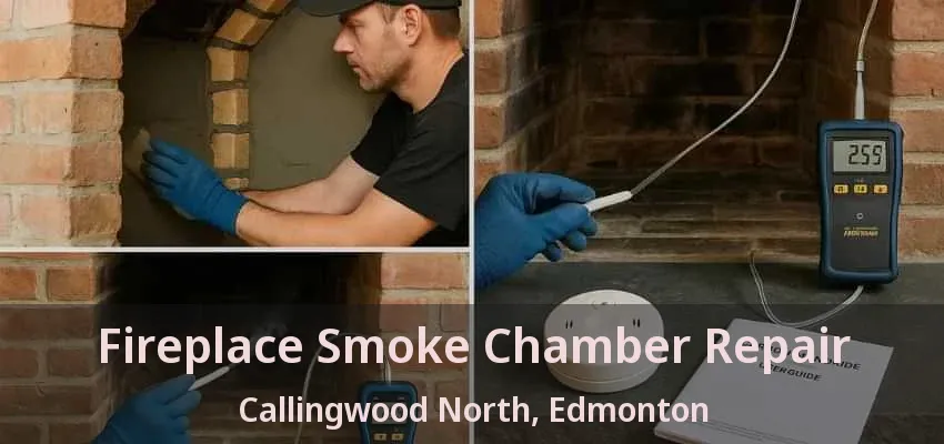 Fireplace Smoke Chamber Repair Callingwood North, Edmonton - AB