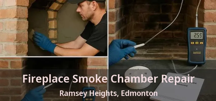 Fireplace Smoke Chamber Repair Ramsey Heights, Edmonton - AB