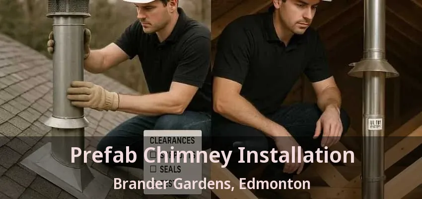 Prefab Chimney Installation Brander Gardens, Edmonton - AB
