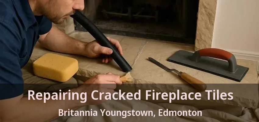 Repairing Cracked Fireplace Tiles Britannia Youngstown, Edmonton - AB